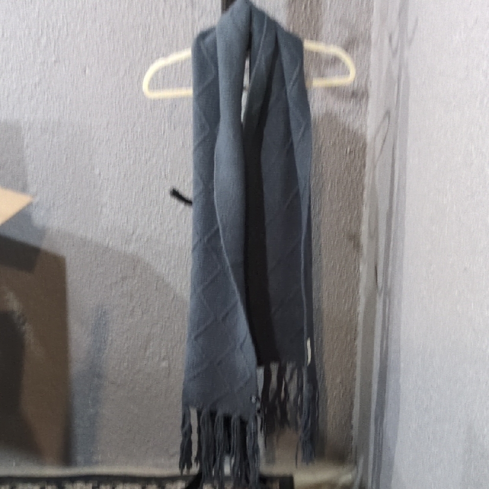 Treasure & Bond Charcoal Scarf with Fringe